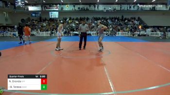 152 lbs Quarterfinal - Nick Gronda, St. Peter's Prep vs Brandon Teresa, Montville