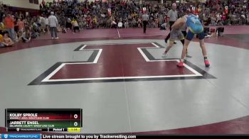 S-13 lbs Semifinal - Kolby Sprole, Waverly Area Wrestling Club vs Jarrett Ensel, Delaware County Wrestling Club