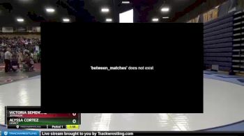 105 lbs Champ. Round 1 - Alyssa Cortez, Legacy vs Victoria Semental, Jefferson