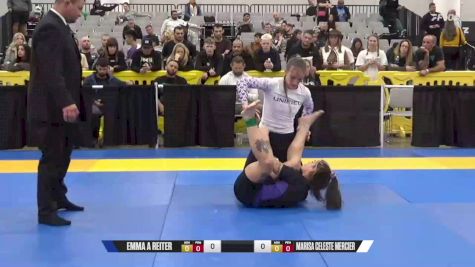 Marisa Celeste Mercier vs Emma A Reiter 2024 World IBJJF Jiu-Jitsu No-Gi Championship