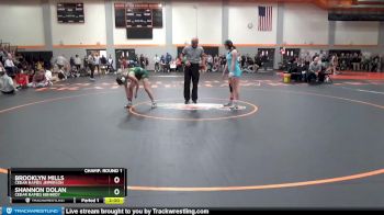 130 lbs Champ. Round 1 - Brooklyn Mills, Cedar Rapids Jefferson vs Shannon Dolan, Cedar Rapids Kennedy