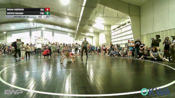 100 lbs Round Of 16 - Noah Herron, Collinsville Cardinal Youth Wrestling vs Royce Baugh, Team Tulsa Wrestling Club