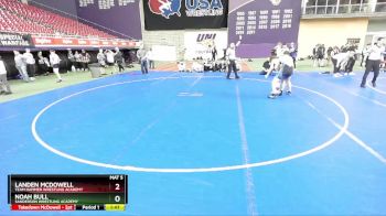 144 lbs Semifinal - Noah Bull, Sanderson Wrestling Academy vs Landen McDowell, Team Hammer Wrestling Academy