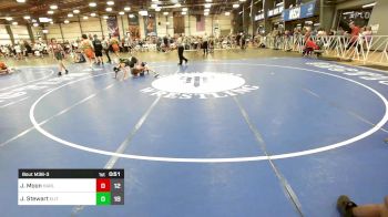 100 lbs Rr Rnd 3 - Jack Stewart, Elite NJ MS Red vs John Moon, Harlem Wrestling Academy