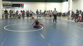100 lbs Quarterfinal - Jhakai Roller, TN vs Jaxon Sanchez, CA