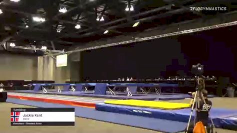Jackie Kent - Tumbling, ESCX - 2021 USA Gymnastics Championships