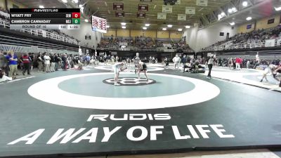 157 lbs Round Of 16 - Wyatt Fry, Wyoming Seminary vs Cameron Cannaday, Mount Saint Joseph