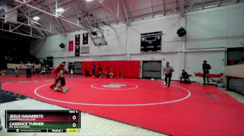 165 lbs Quarterfinal - Caidence Turner, Mt. San Antonio vs Jesus Navarrete, Bakersfield College