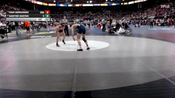 4A 120 lbs Cons. Round 3 - Sawyer Huston, Timberlake vs Ivan Hernandez, Buhl