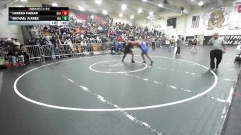 285 lbs Cons. Round 1 - Hander Fabian, Orange vs Michael Juarez, Rialto