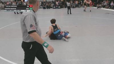 132 lbs Cons. Sub-rd Of 32 - Austin Martin, Nebraska Boyz vs Lucas Medina, Izzy Style Wrestling