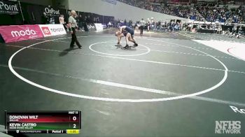 5A-152 lbs Champ. Round 1 - Kevin Castro, Hood River Valley vs Donovan Wilt, Dallas