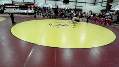 165 lbs Semifinal - Carson Nelson, Delta vs Justus Reynolds, Juab