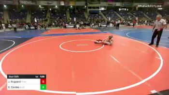 88 lbs Quarterfinal - Jackson Rugaard, Team Grand Valley vs Gatlin Cordes, Black Hills Academy