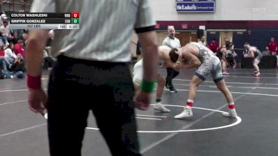 157 lbs Rr Rnd 1 - Colton Washleski, Virginia vs Griffin Gonzalez, Lehigh