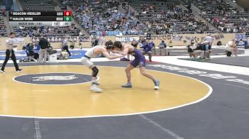 144 lbs Cons. Round 4 - Deacon Heisler, Campbell County vs Kalob Wise, Moore