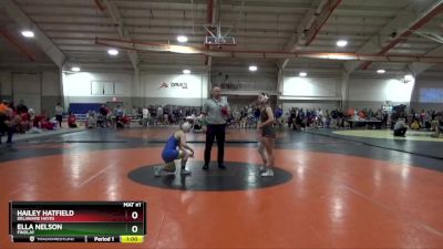 115 lbs Cons. Round 2 - Hailey Hatfield, DELAWARE HAYES vs Ella Nelson, FINDLAY