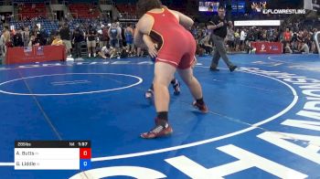 285 lbs Rnd Of 64 - Aaron Butts, Indiana vs Griffin Liddle, Iowa