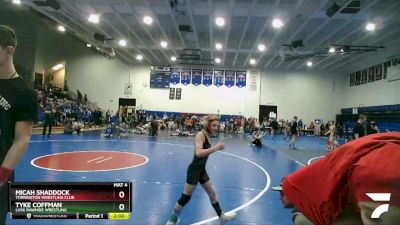 78 lbs Cons. Round 2 - Micah Shaddock, Torrington Wrestling Club vs Tyke Coffman, Lusk Rawhide Wrestling