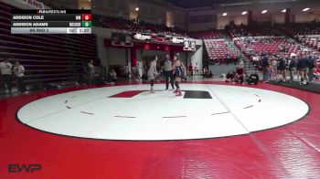 140 lbs Rr Rnd 3 - Addison Cole, Westmoore High School Girls vs Addison Adams, Mcloud HS Girls