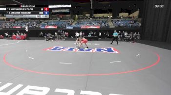 117 lbs Cons. Semi - 6 Mayangelie Colon, Grand View vs 5 Jasmine Howard, Southern Oregon