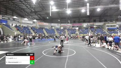 89 lbs Rr Rnd 2 - Tate Luark, Bald Eagle WC vs Evan Baranowski, Victory WC