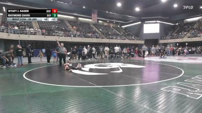 56 lbs 5th Place - Wyatt J. Sager, Orrtanna vs Raymond Davis, Davidsonville