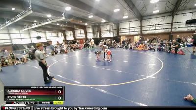 62+ 1st Place Match - River Smith, Champions Wrestling Club vs Aurora Oliver, Team Pride Academy