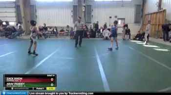 72 lbs Round 2 (6 Team) - Zack Dixon, Diamond Fish vs Arav Pandey, PA Alliance White