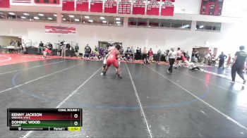 285 lbs Cons. Round 1 - Kenny Jackson, Oneonta State vs Dominic Wood, Albany