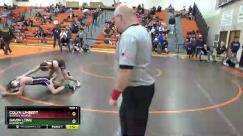 106 lbs Semifinal - Colyn Limbert, Buckeye (Medina) vs Gavin Long, Barberton