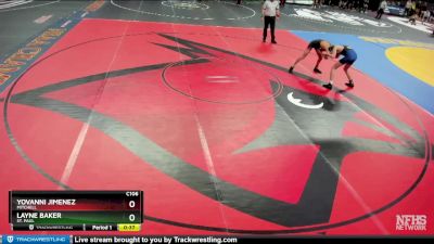 Cons. Round 2 - Yovanni Jimenez, Mitchell vs Layne Baker, St. Paul