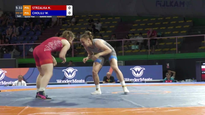 Jackson Strzalka 68 kg Quarterfinal - Natalia Iwona Strzalka, POL vs Wiktoria Choluj, POL