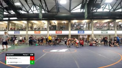 178-191 lbs Cons. Round 2 - Jake Jennings, West Aurora High School vs Rylee McClellan, PSF Wrestling Academy