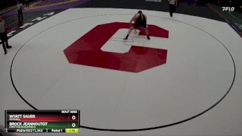 Champ. Round 1 - Brock Jeannoutot, Crofton/Bloomfield vs Wyatt Sauer, Mitchell