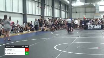 116 lbs Quarterfinal - Braxton Walter, Midwest Strong vs Brody Mckune, Control