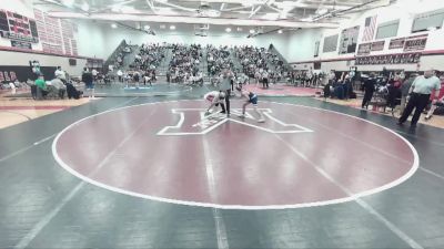 114 lbs Champ. Round 1 - Charlie Miller, Manheim Twp Hs vs Grayson Angelo, Hempfield Hs