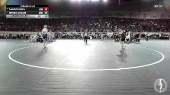 B3A-106 lbs Champ. Round 1 - Mason Choate, Marlow vs Dawson Back, Verdigris