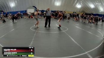 96 lbs Round 3 (8 Team) - Kolsen Miller, FORGE vs Dawson Martz, Noah Mattin`s WA