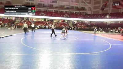 152 lbs Quarterfinal - Elise Twait, Meridian vs Lilliat Fuller, Emmett