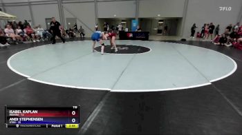 115 lbs Placement Matches (16 Team) - Isabel Kaplan, Indiana vs Andi Stephensen, Utah