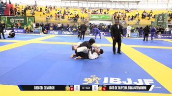 Igor De Oliveira Silva Cremonini vs Gregori Demarch 2025 Brasileiro Jiu-Jitsu IBJJF