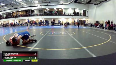 125 Freshman/Soph Quarterfinal - Ryan Farley, Alfred State vs Caleb Drousis, Wabash