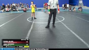 68 lbs Semifinal - Dakotah Saunders, Unattached vs Anze Williams, Hudson Wrestling Club