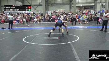 132 lbs Champ. Round 1 - Harrison Glover, Kansas YG vs Isaiah Ayala, Garden City