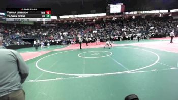 90 lbs Cons. Round 2 - Briar Littleton, TWM1 vs Logan Gerst, RIKA