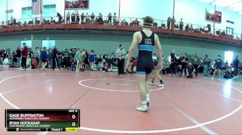 120 lbs Champ. Round 1 - Gage Buffington, Alexandria Wrestling Academy vs Ryan Hockaday, Contenders Wrestling Academy