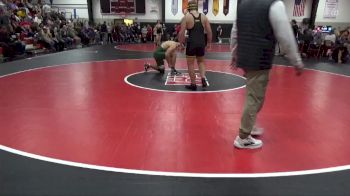 215 lbs Quarterfinal - Camden Smith, Dubuque Hempstead vs Riley Merschman, New London