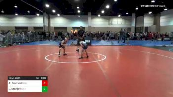 59 lbs Prelims - Asher Boutwell, Effingham County Wrestling Club vs Levi Stanley, South Georgia Athletic Club