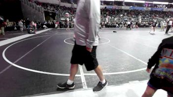 52 lbs Rr Rnd 5 - Kiara Sauer, Salina Kids Wrestling Club vs Evie Wheatley, Lafayette Scrappers WC